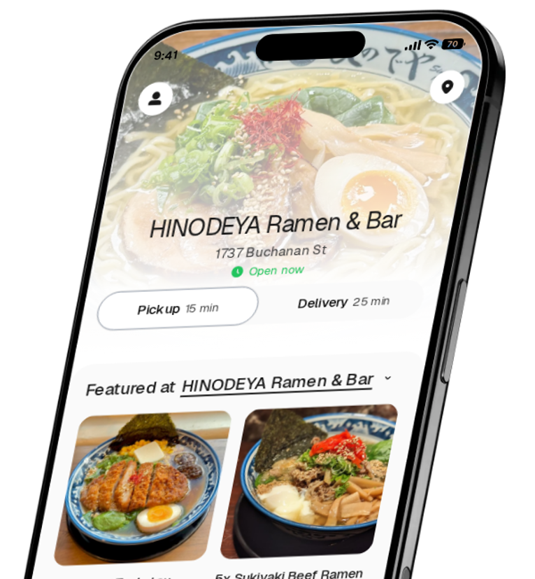 HINODEYA Ramen & Bar app preview