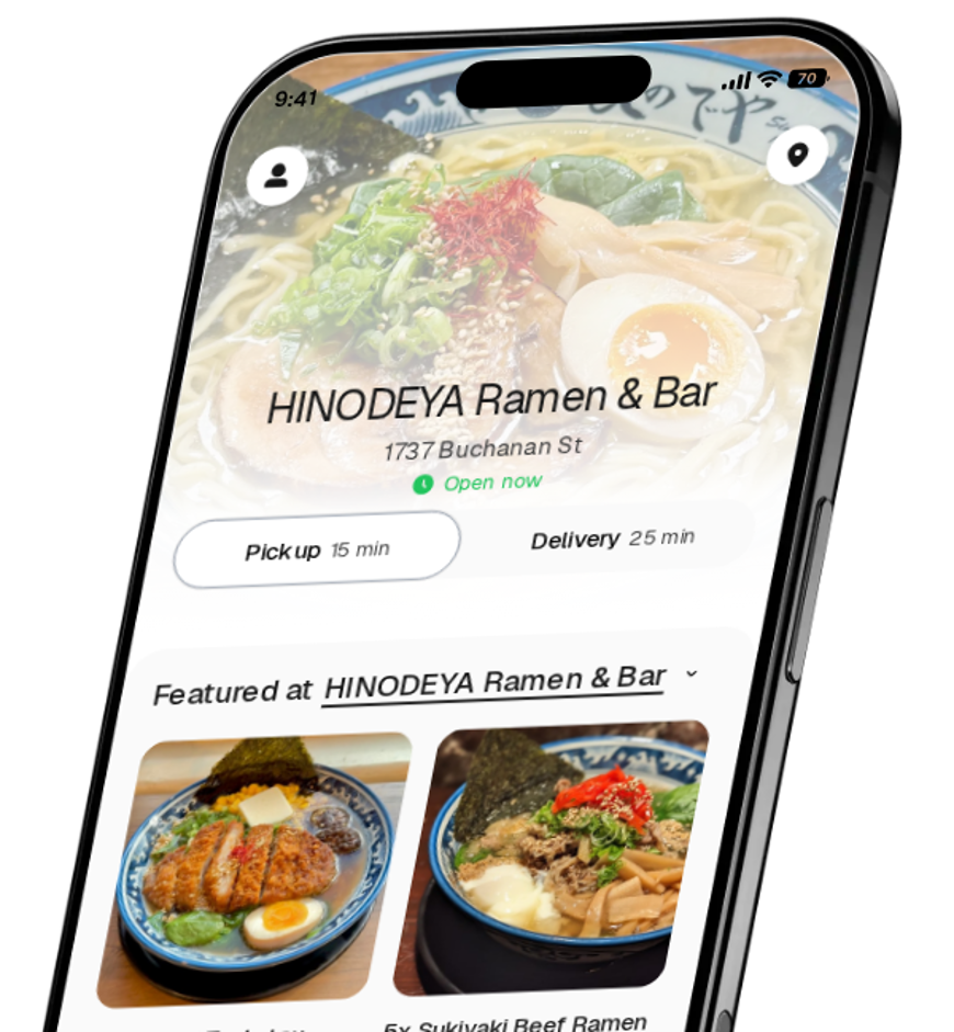 HINODEYA Ramen & Bar app preview