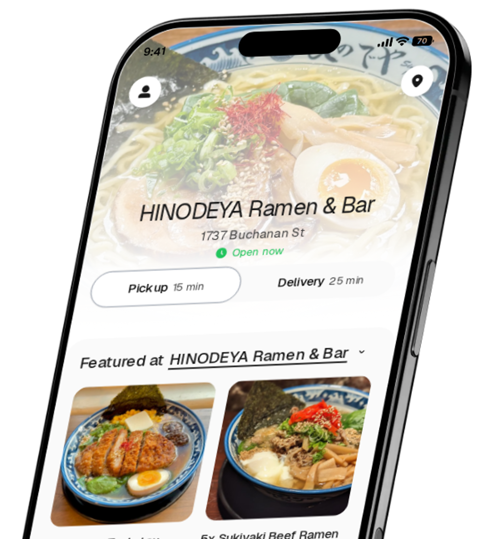HINODEYA Ramen & Bar app preview