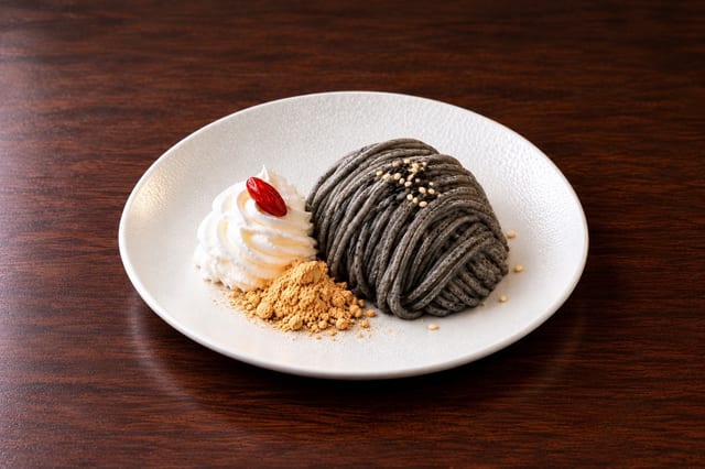 Black Sesame Mont Blanc.